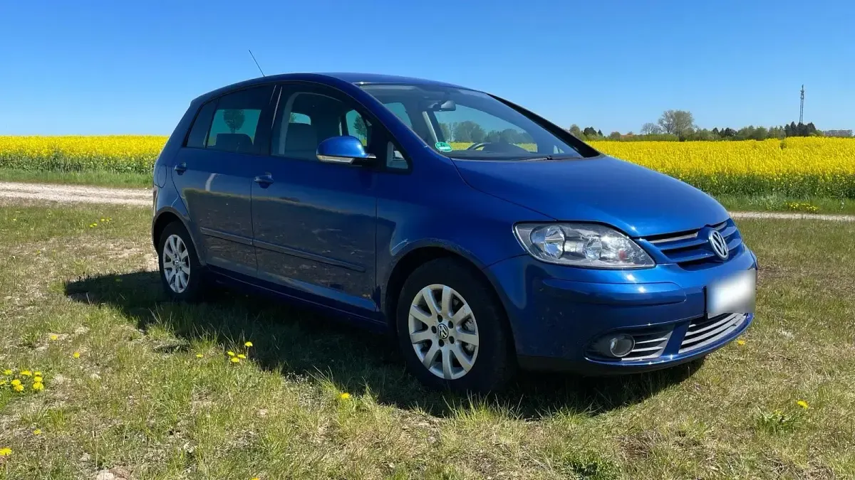 Gebraucht VW Golf Plus Cross 105 PS (77 kW) 2005 Blau Van / Kleinbus