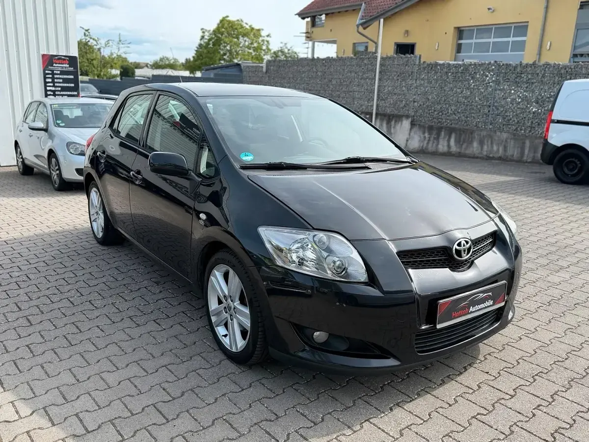 Gebraucht Toyota Auris 177 PS (130 kW) 2007 Schwarz Kleinwagen