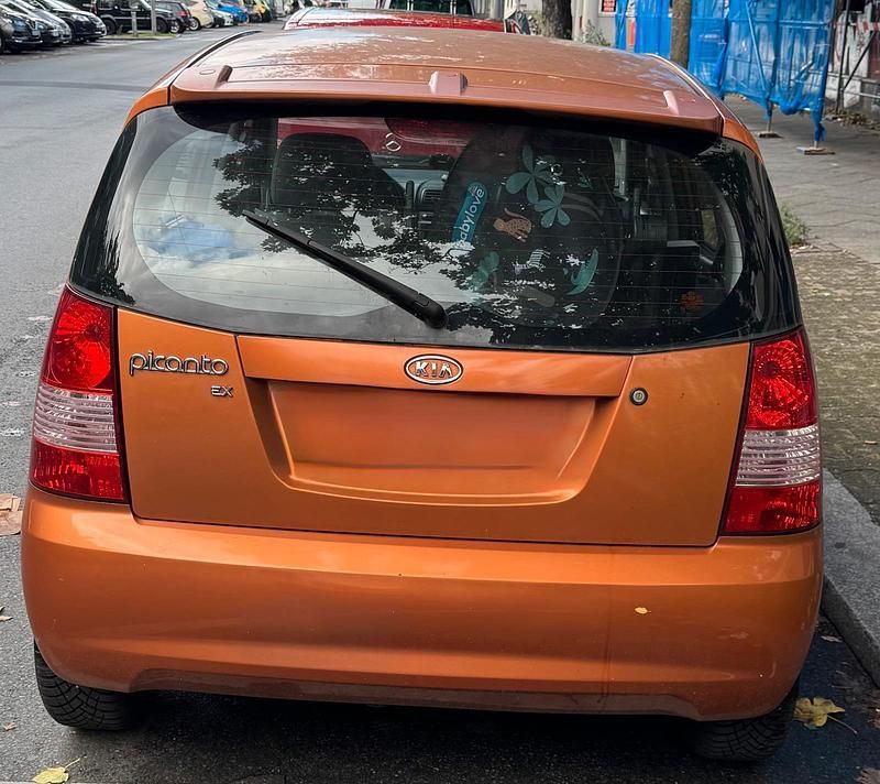Orange Gebraucht 2004 Kia Picanto Kleinwagen | 1.000 € (Guter Preis) - Bild 1/4
