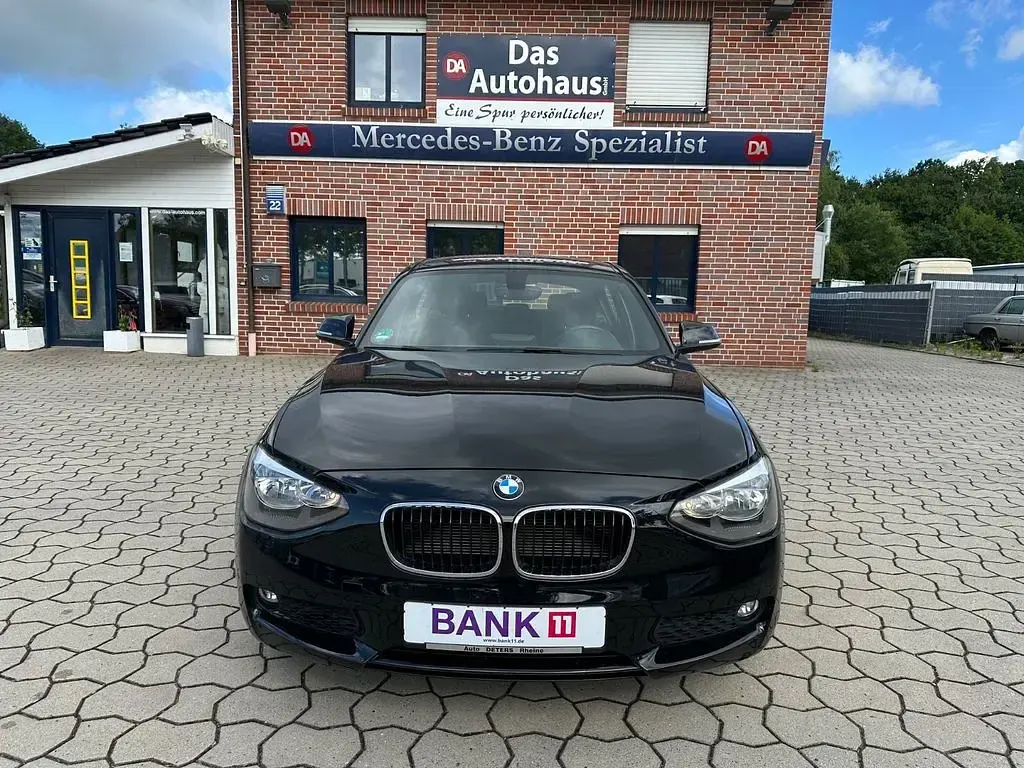 Gebraucht BMW 116 Sport Line 136 PS (100 kW) 2013 Schwarz Kleinwagen