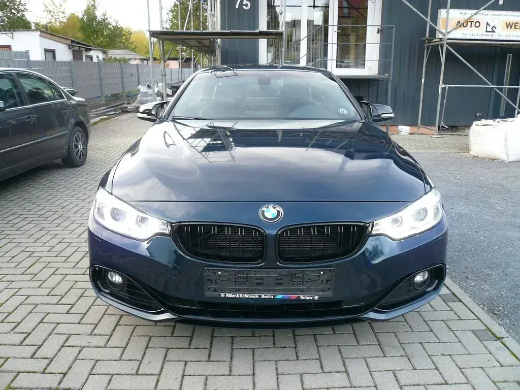 Gebraucht BMW 428 Sport Line 245 PS (180 kW) 2014 Blau Cabrio