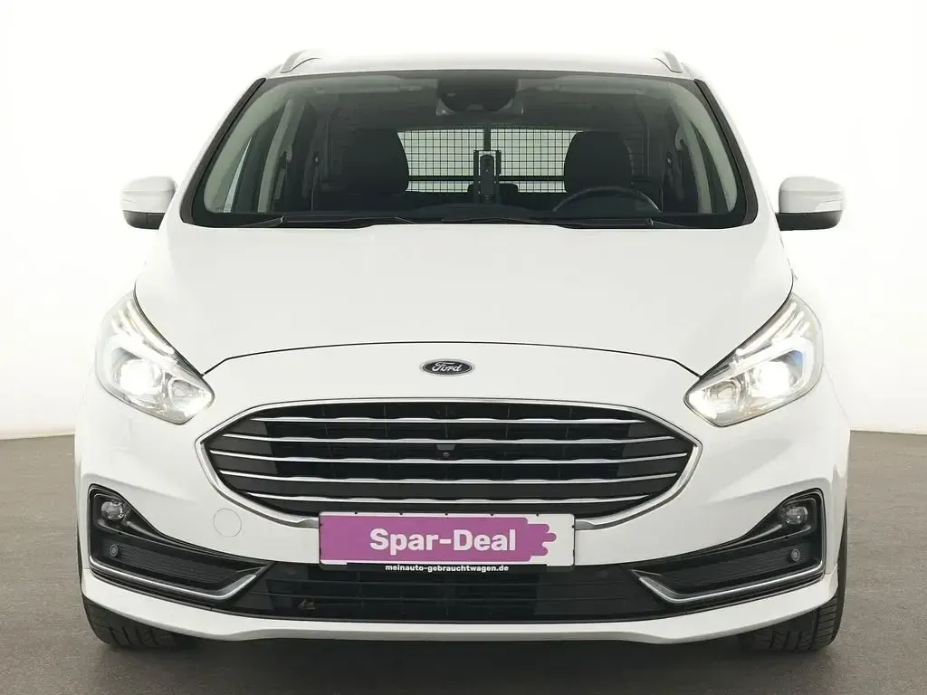 Gebraucht Ford S-MAX Titanium 150 PS (110 kW) 2021 Weiß Van / Kleinbus