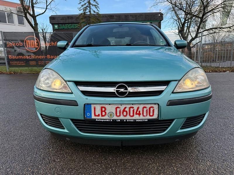 Gebraucht Opel Corsa Enjoy 80 PS (58 kW) 2004 Silber Kleinwagen