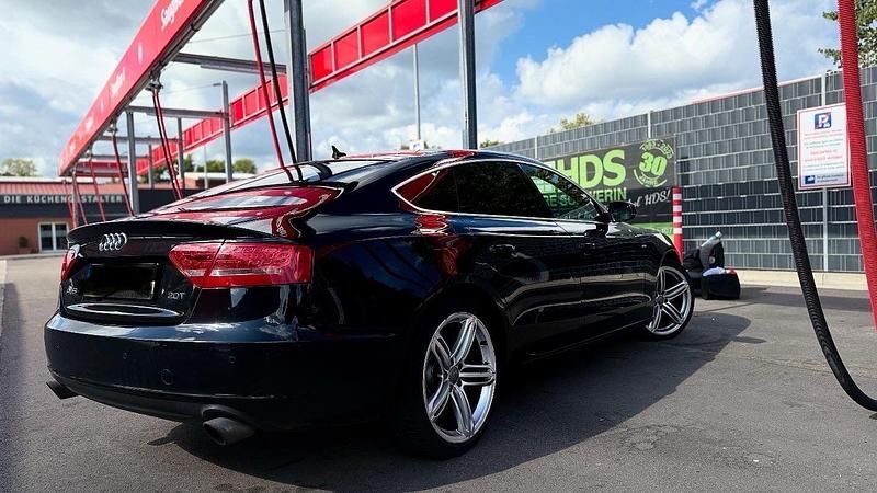 Schwarz Gebraucht 2009 Audi A5 Sportback Sport Coupé | 6.800 € (Fairer Preis) - Bild 1/4