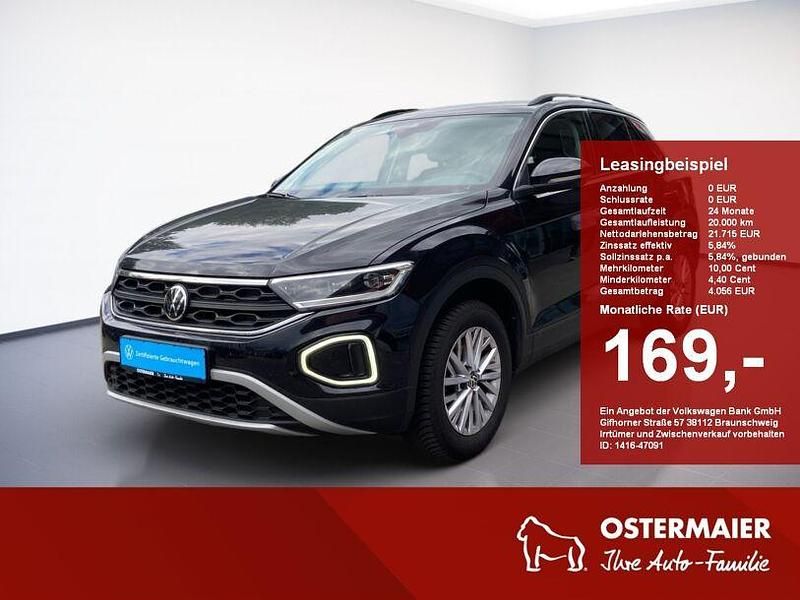 Deep black perleffekt Gebraucht 2024 VW T-Roc Life SUV | 21.720 € (Guter Preis) - Bild 1/4