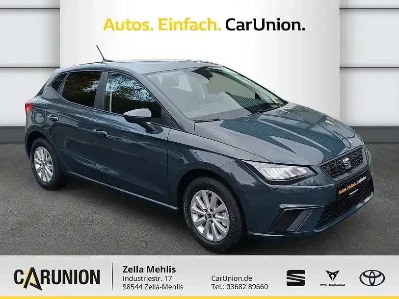 Neu Seat Ibiza 116 PS (85 kW) 2025 Fiord blau Limousine
