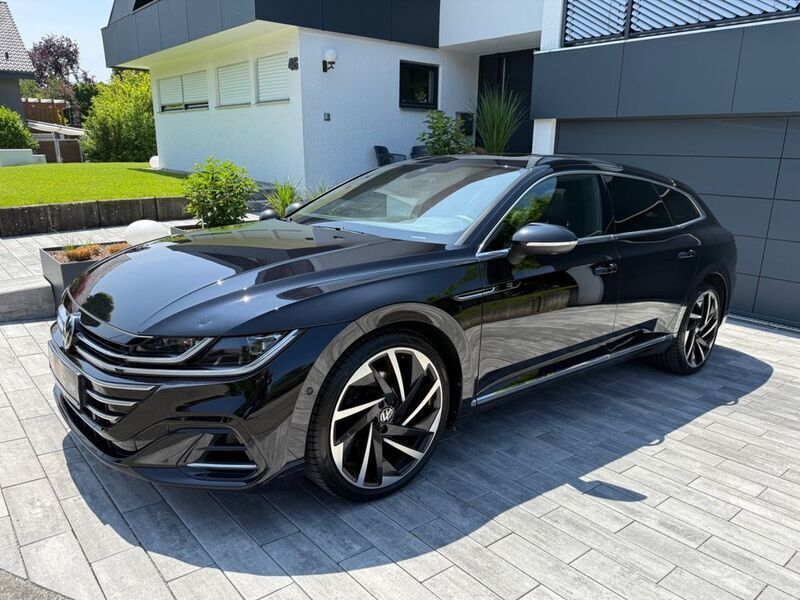Schwarz Gebraucht 2021 VW Arteon R-line Limousine | 31.970 € (Etwas zu teuer) - Bild 1/4