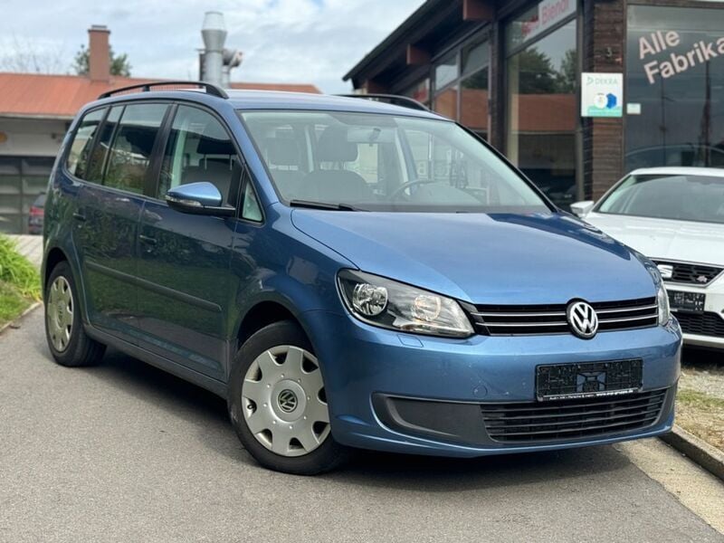 Blau Gebraucht 2011 VW Touran Trendline Van / Kleinbus | 5.000 € (Superpreis) - Bild 1/4