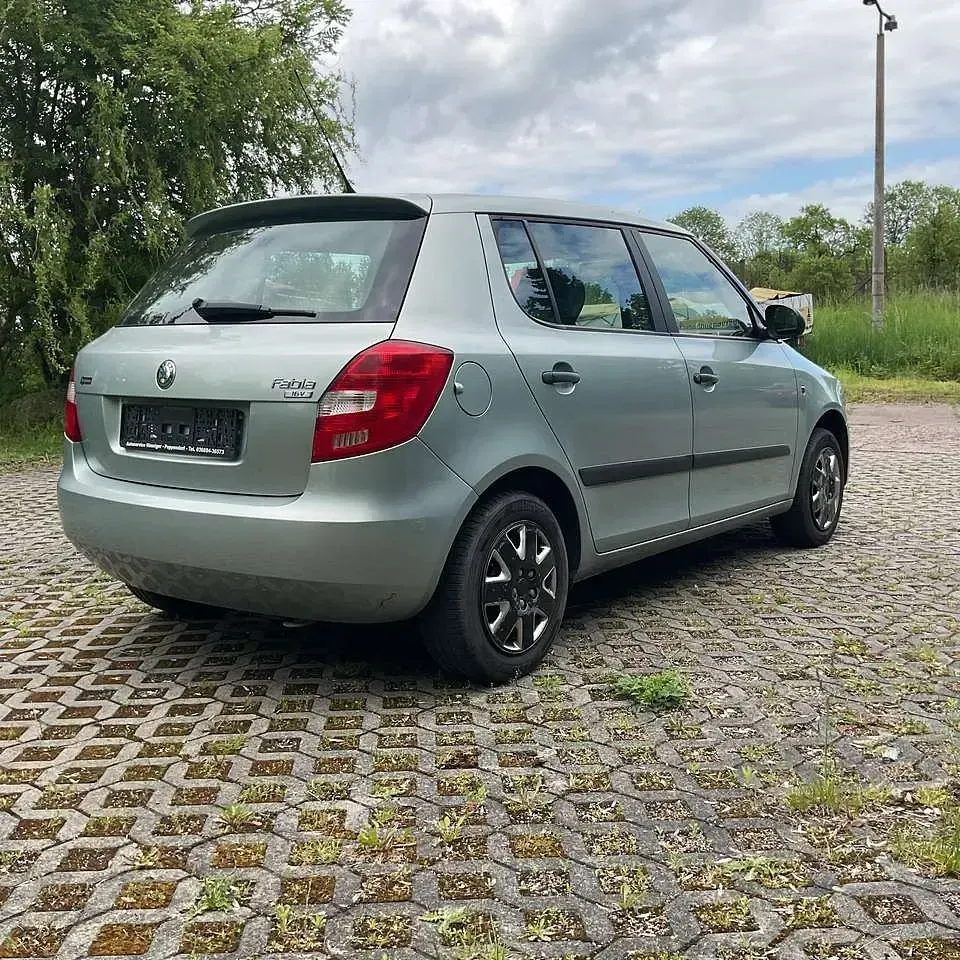 Usata Skoda Fabia Classic 86 CV (63 kW) 2009 Verde Berlina