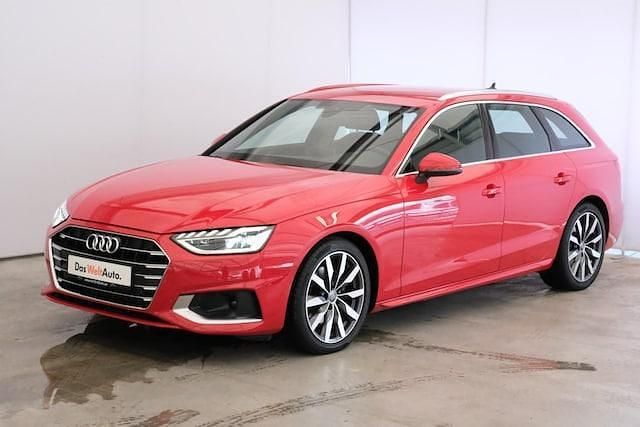 Rot metallic Gebraucht 2020 Audi A4 Advanced Kombi | 29.990 € (Fairer Preis) - Bild 1/4