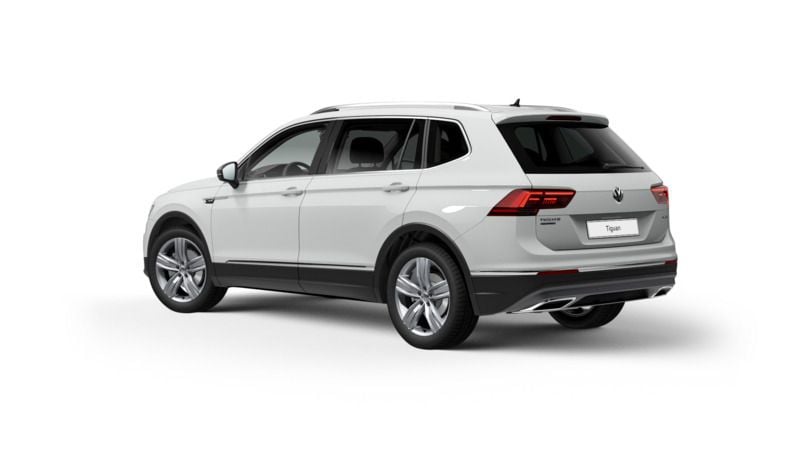Gebraucht VW Tiguan Allspace Highline 150 PS (110 kW) 2020 Weiß SUV