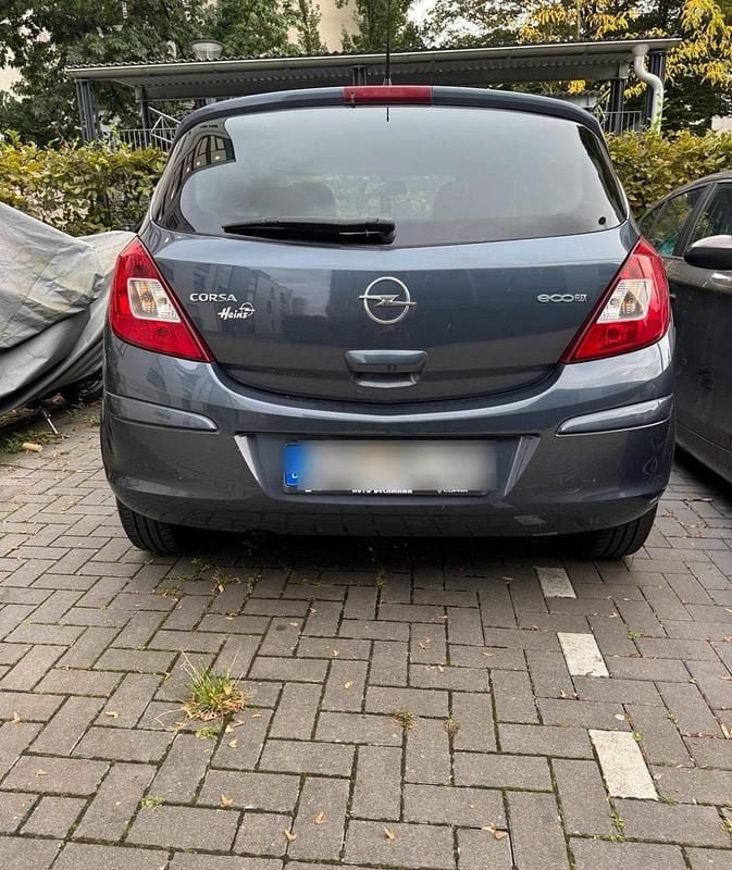 Blau Gebraucht 2010 Opel Corsa Limousine | 2.150 € (Fairer Preis) - Bild 1/4