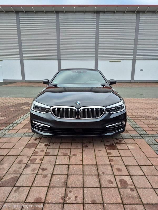 Schwarz Gebraucht 2017 BMW 530 Luxury Line Kombi | 16.500 € (Superpreis) - Bild 1/4