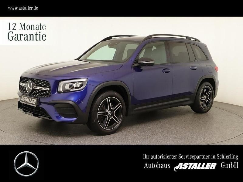 Galaxyblau metallic (metallic) Gebraucht 2020 Mercedes GLB200 AMG SUV | 30.899 € (Guter Preis) - Bild 1/4