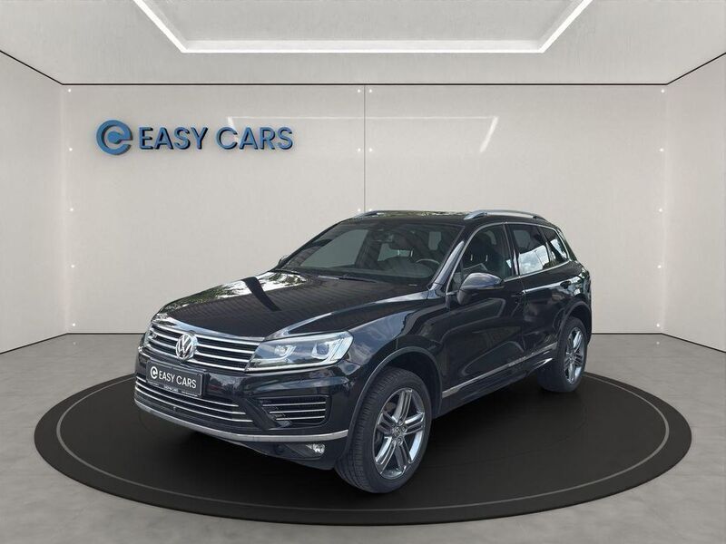 Schwarz Gebraucht 2015 VW Touareg Exclusive SUV | 27.480 € (Etwas zu teuer) - Bild 1/4