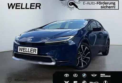 Neu Toyota Prius Executive 223 PS (164 kW) 2026 Dark blue / solid blue (blau) Kleinwagen