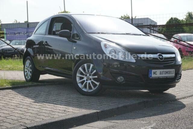 Gebraucht Opel Corsa Cosmo 90 PS (66 kW) 2008 Schwarz metallic Kleinwagen