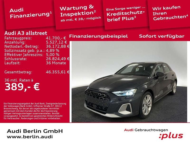 Gebraucht Audi A3 Ambiente 150 PS (110 kW) 2025 Manhattangrau metallic Kombi