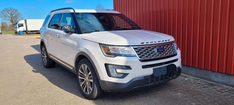 Weiß Gebraucht 2017 Ford Explorer SUV | 16.500 € - Bild 1/4