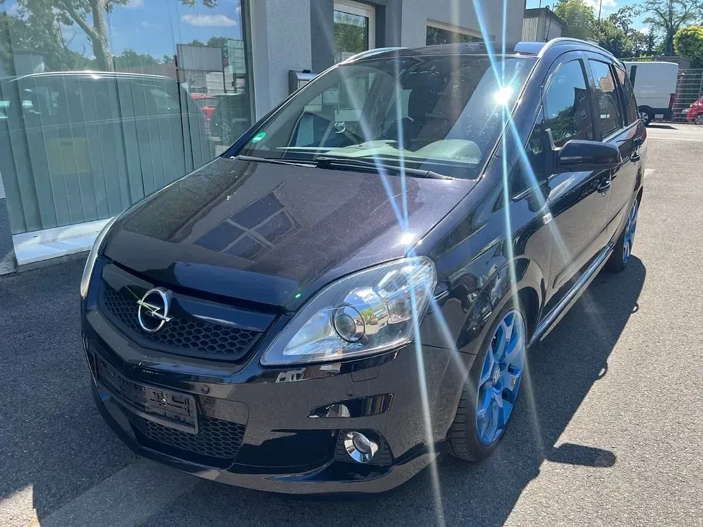 Gebraucht Opel Zafira OPC 241 PS (177 kW) 2008 Schwarz Van / Kleinbus