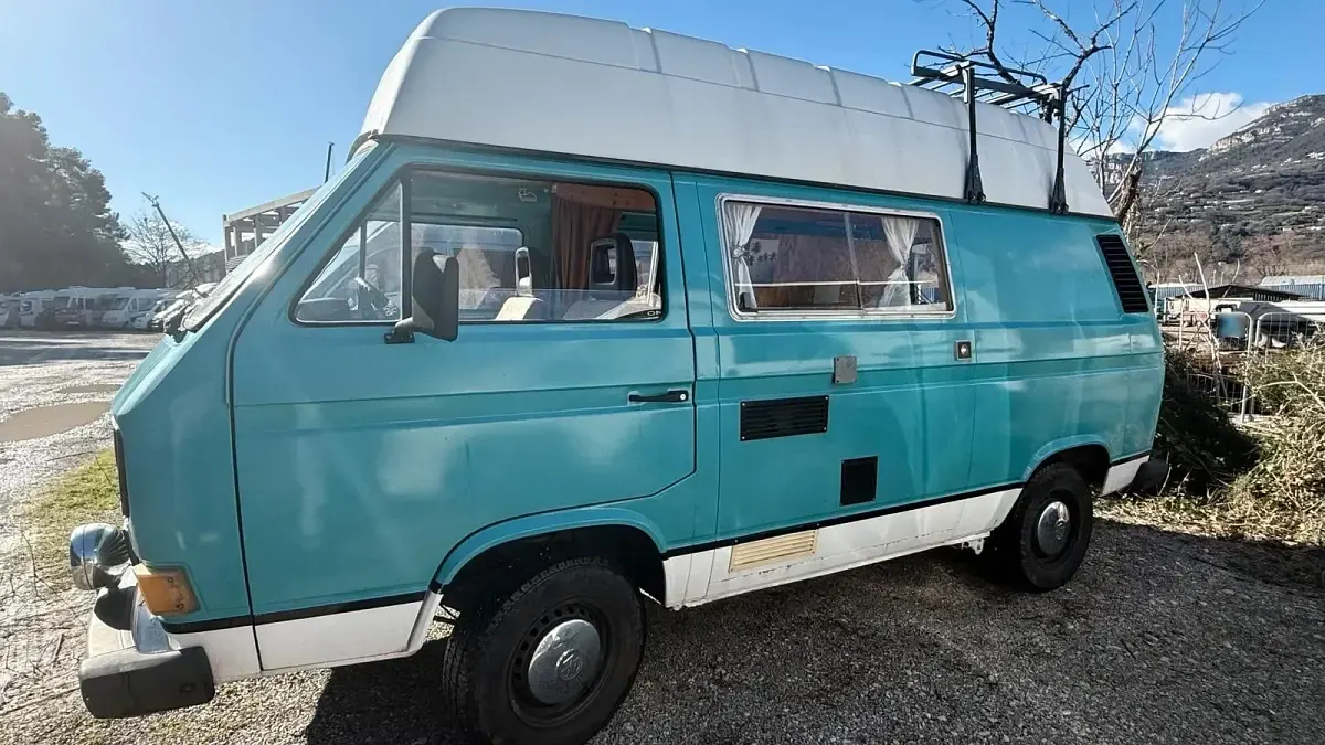 Gebraucht VW T3 55 PS (40 kW) 1983 Blau Van
