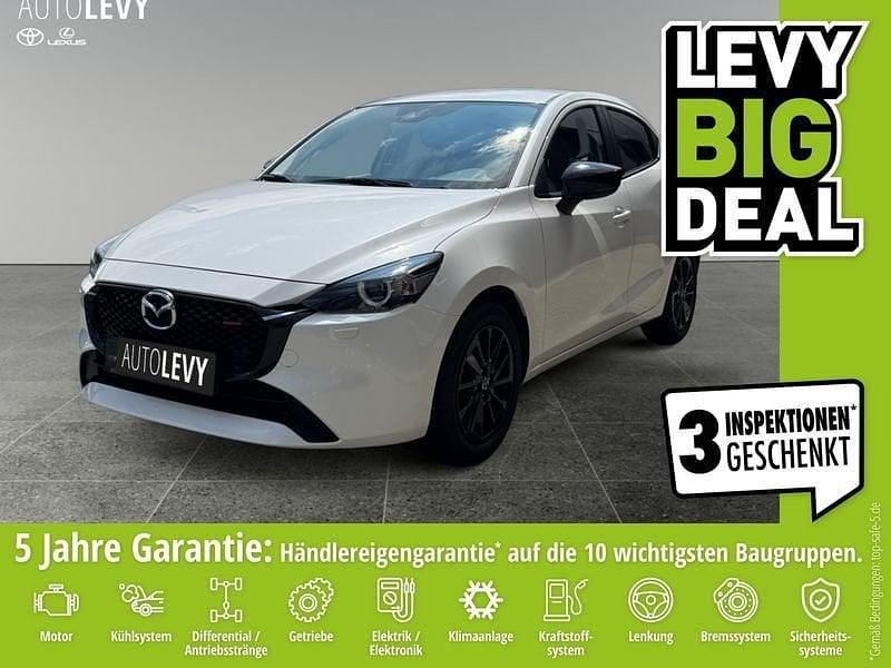 Weiß Gebraucht 2024 Mazda 2 Homura-Line Limousine | 20.487 € (Fairer Preis) - Bild 1/4