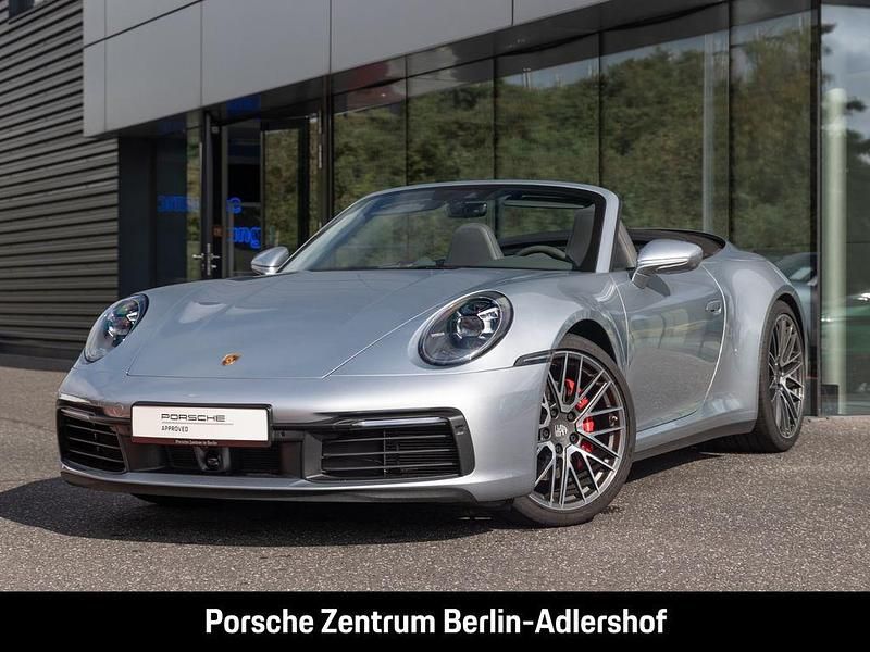 Silber Gebraucht 2022 Porsche 911 Carrera S Cabriolet Cabrio | 131.900 € (Superpreis) - Bild 1/4