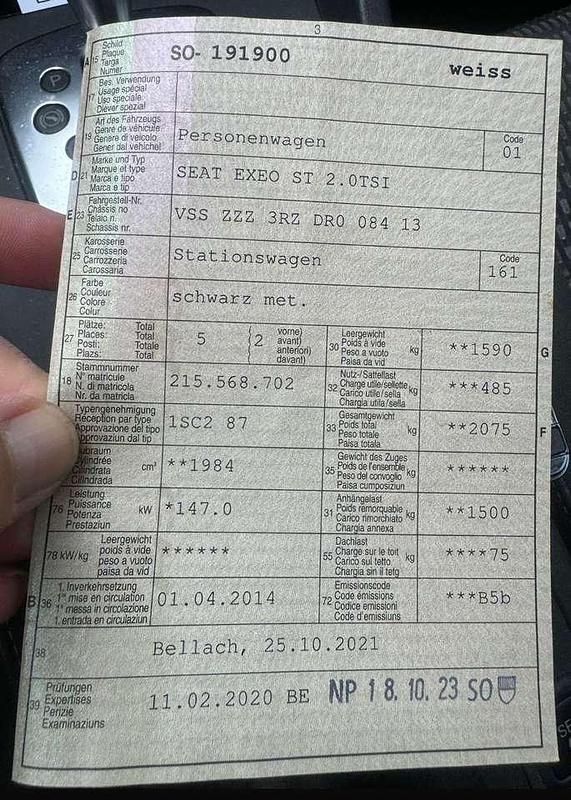 Gebraucht Seat Exeo Sport 200 PS (147 kW) 2012 Kombi