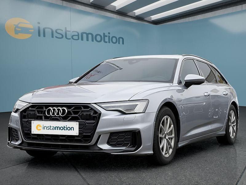 Silber Gebraucht 2024 Audi A6 S-Line Kombi | 45.449 € - Bild 1/4