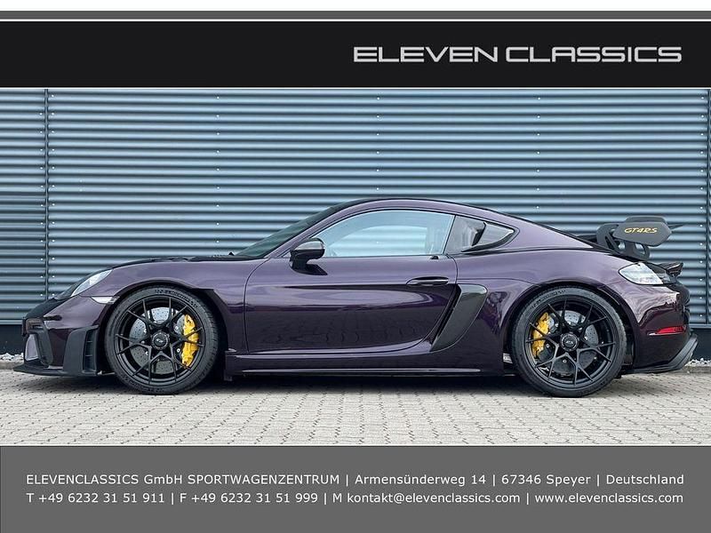 Violett Gebraucht 2023 Porsche Cayman GT4 Coupé | 182.000 € (Teuer) - Bild 1/4