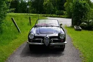 Gebraucht Alfa Romeo Giulia 92 PS (67 kW) 1962 Schwarz Cabrio