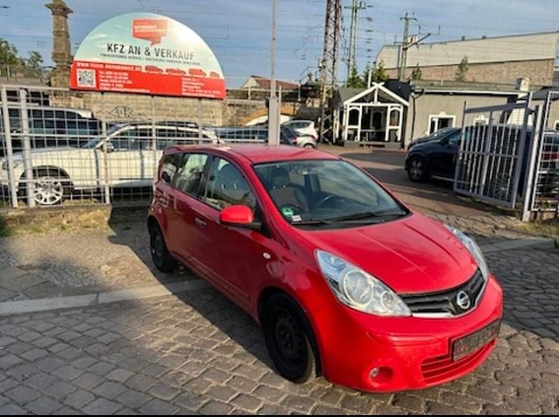 Gebraucht Nissan Note Acenta 88 PS (64 kW) 2011 Rot Kleinwagen