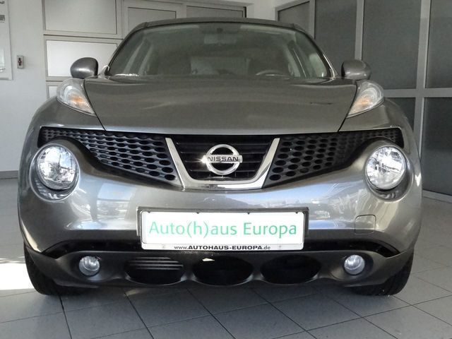 Grau metallic Gebraucht 2012 Nissan Juke Acenta SUV | 11.950 € (Teuer) - Bild 1/4