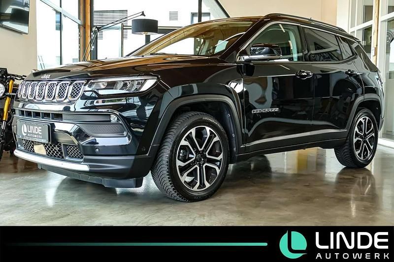 Carbon black metallic clear co Gebraucht 2022 Jeep Compass 80th Anniversary SUV | 19.900 € (Superpreis) - Bild 1/4
