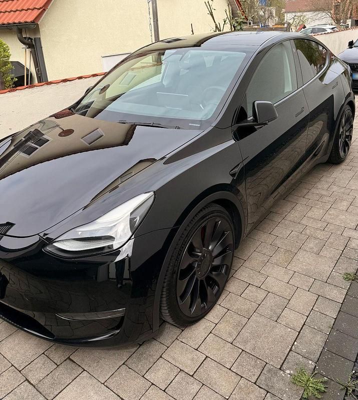 Brugt Tesla Model Y Performance 377 kW (513 HK) 2022 Sort SUV