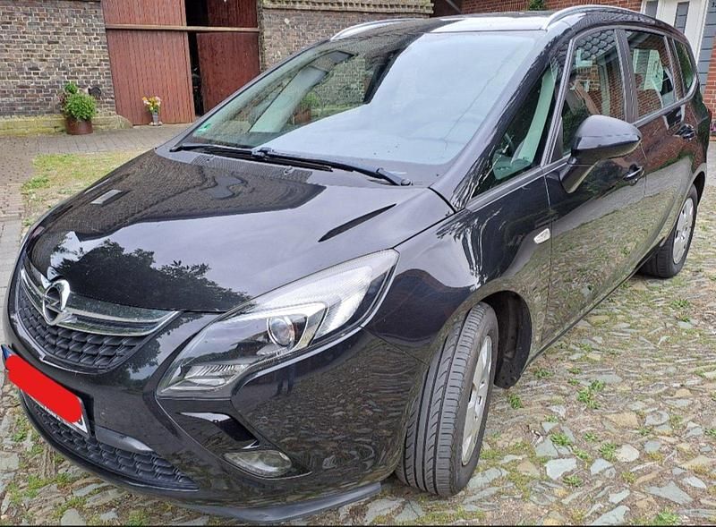 Schwarz Gebraucht 2012 Opel Zafira Tourer Van / Kleinbus | 4.800 € (Superpreis) - Bild 1/4