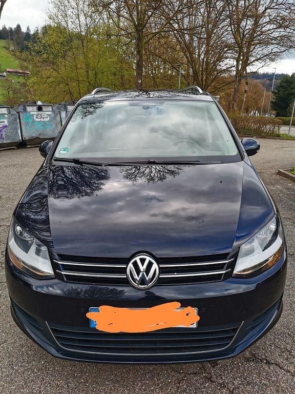 Gebraucht VW Sharan Cup 150 PS (110 kW) 2014 Schwarz Van / Kleinbus