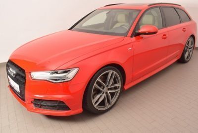 Rot metallic Gebraucht 2017 Audi A6 S-Line Kombi | 38.987 € - Bild 1/4