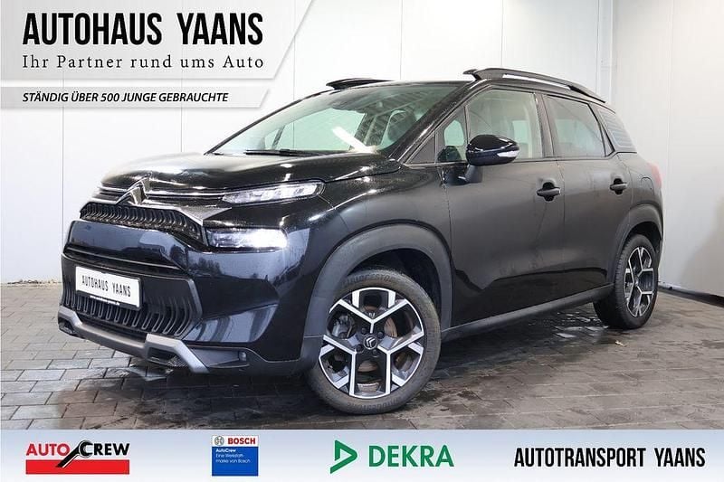 Schwarz Gebraucht 2022 Citroën C3 Aircross Shine SUV | 11.289 € (Guter Preis) - Bild 1/4