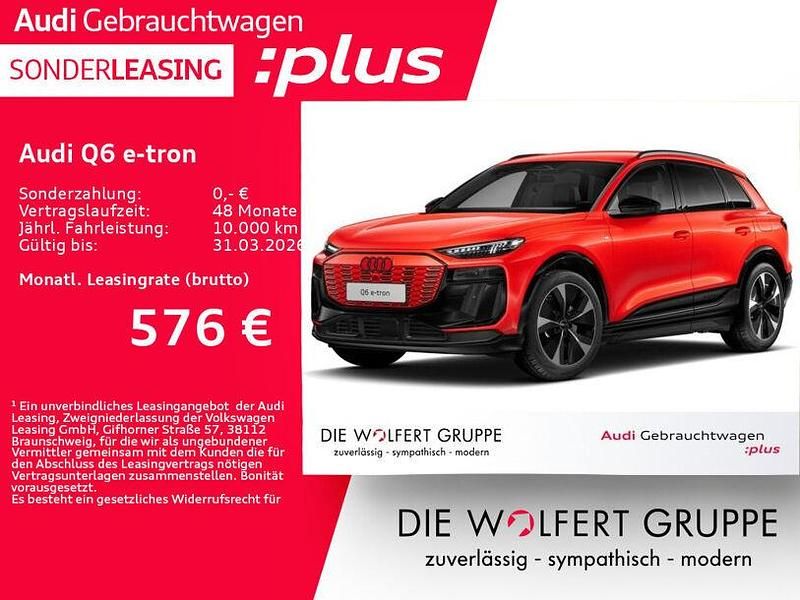 Gebraucht Audi Q6 e-tron Ambiente 284 kW (387 PS) 2025 Soneirarot metallic SUV
