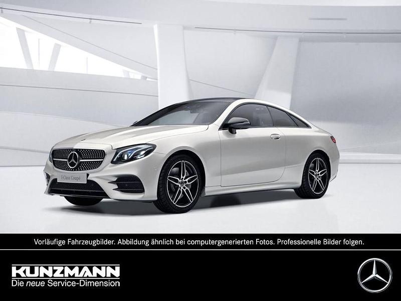 Diamantweiss metallic Gebraucht 2019 Mercedes E450 AMG Coupé | 41.478 € (Etwas zu teuer) - Bild 1/4