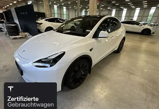 Gebraucht Tesla Model Y Performance 321 kW (437 PS) 2022 Weiß SUV