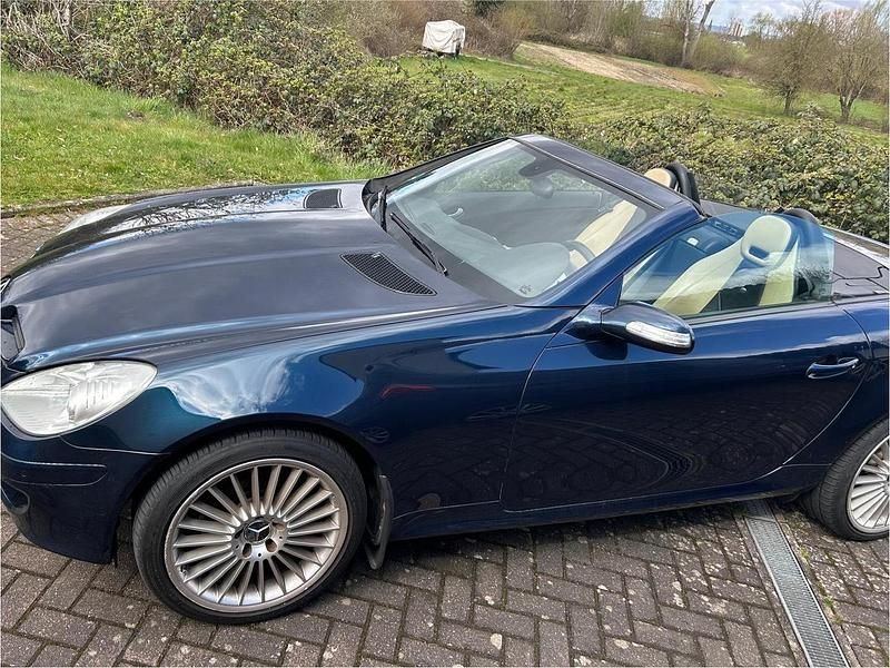 Gebraucht Mercedes SLK280 231 PS (169 kW) 2006 Blau Cabrio
