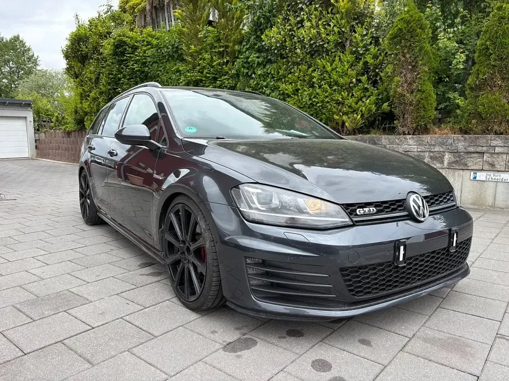 Gebraucht VW Golf VII GTD 184 PS (135 kW) 2015 Grau Kombi
