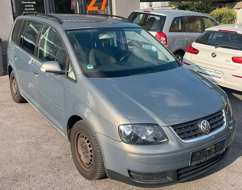 Gebraucht VW Touran Trendline 102 PS (75 kW) 2003 Grau Van / Kleinbus