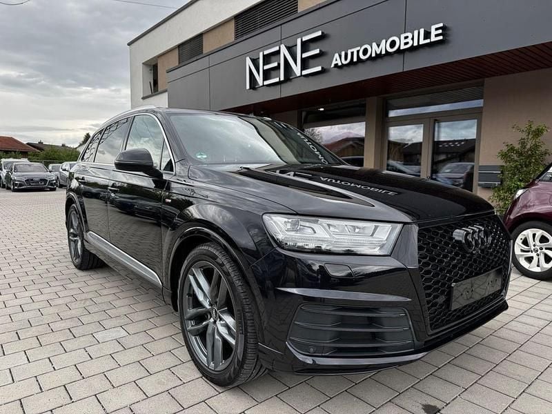 Schwarz Gebraucht 2016 Audi Q7 S-Line SUV | 38.990 € (Etwas zu teuer) - Bild 1/4
