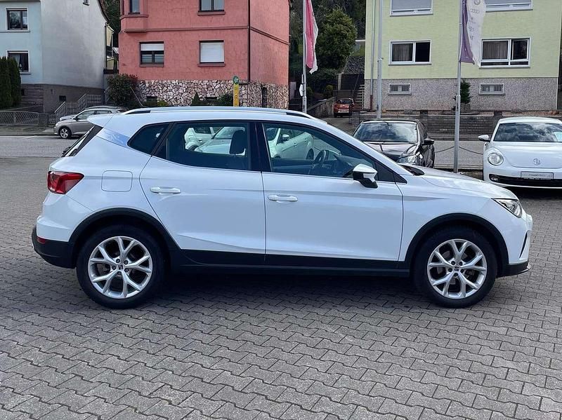 Gebraucht Seat Arona FR 110 PS (80 kW) 2021 "nevada" weiss SUV