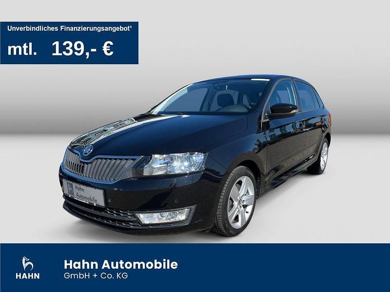 Schwarz Gebraucht 2016 Skoda Rapid Ambition Limousine | 11.430 € (Etwas zu teuer) - Bild 1/3