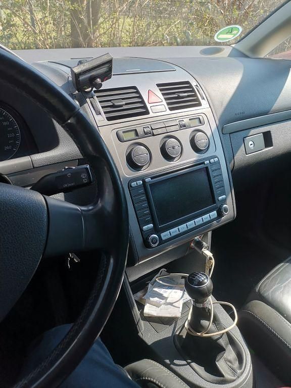 Gebraucht VW Touran Highline 170 PS (125 kW) 2007 Blau Van / Kleinbus