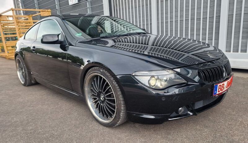 Schwarz Gebraucht 2004 BMW 645 Sport Line Coupé | 8.990 € (Superpreis) - Bild 1/4